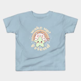 Unicorn Wake up! Kids T-Shirt